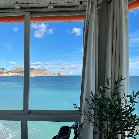 Atico Espectacular En Primera Linea Playa Con Piscina Altea
